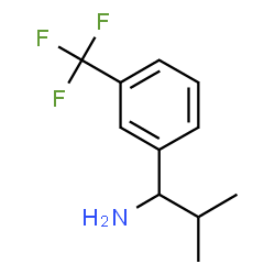 ChemSpider 2D Image | 2-Methyl-1-[3-(trifluoromethyl)phenyl]-1-propanamine | C11H14F3N