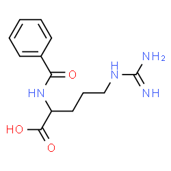 ChemSpider 2D Image | N~2~-Benzoylarginine | C13H18N4O3