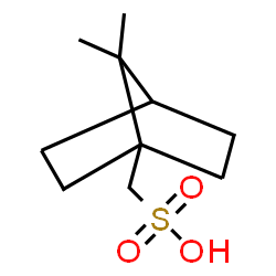 ChemSpider 2D Image | (7,7-Dimethylbicyclo[2.2.1]hept-1-yl)methanesulfonic acid | C10H18O3S