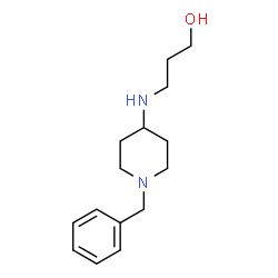 ChemSpider 2D Image | 3-[(1-Benzyl-4-piperidinyl)amino]-1-propanol | C15H24N2O