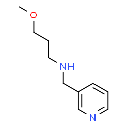 ChemSpider 2D Image | (3-methoxypropyl)(pyridin-3-ylmethyl)amine | C10H16N2O