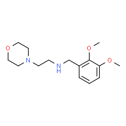 ChemSpider 2D Image | N-(2,3-Dimethoxybenzyl)-2-(4-morpholinyl)ethanamine | C15H24N2O3