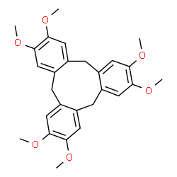 ChemSpider 2D Image | Cyclotriveratrylene | C27H30O6