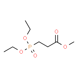 ChemSpider 2D Image | Methyl 3-(diethoxyphosphoryl)propanoate | C8H17O5P