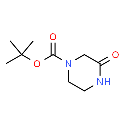 ChemSpider 2D Image | 1-Boc-3-oxopiperazine | C9H16N2O3