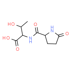 ChemSpider 2D Image | 5-Oxoprolylthreonine | C9H14N2O5