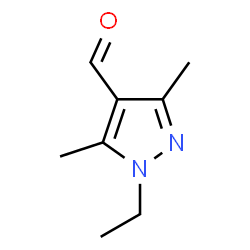 ChemSpider 2D Image | 1-Ethyl-3,5-dimethyl-1H-pyrazole-4-carbaldehyde | C8H12N2O