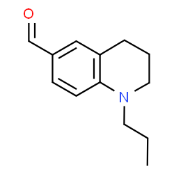 ChemSpider 2D Image | 1-propyl-3,4-dihydro-2H-quinoline-6-carbaldehyde | C13H17NO