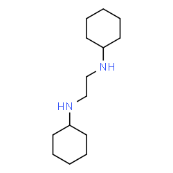 ChemSpider 2D Image | N,N'-Dicyclohexyl-1,2-ethanediamine | C14H28N2