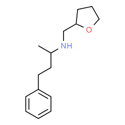 ChemSpider 2D Image | [(oxolan-2-yl)methyl](4-phenylbutan-2-yl)amine | C15H23NO