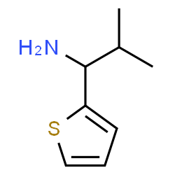 ChemSpider 2D Image | 2-Methyl-1-(2-thienyl)-1-propanamine | C8H13NS