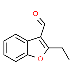 ChemSpider 2D Image | 2-Ethyl-3-benzofurancarboxaldehyde | C11H10O2