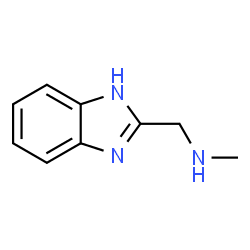 ChemSpider 2D Image | (1H-Benzoimidazol-2-ylmethyl)methylamine | C9H11N3
