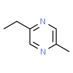 ChemSpider 2D Image | 2-Ethyl-5-methylpyrazine | C7H10N2