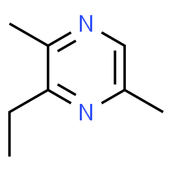 ChemSpider 2D Image | 2,5-DIMETHYL-3-ETHYLPYRAZINE | C8H12N2