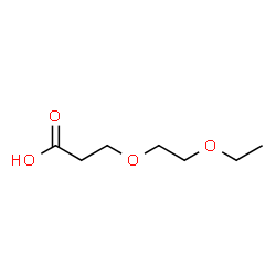 ChemSpider 2D Image | 3-(2-Ethoxyethoxy)propanoic acid | C7H14O4