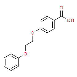 ChemSpider 2D Image | 4-(2-Phenoxyethoxy)benzoic acid | C15H14O4