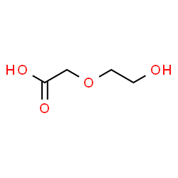 ChemSpider 2D Image | (2-Hydroxyethoxy)acetic acid | C4H8O4