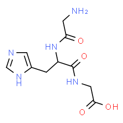 ChemSpider 2D Image | Glycylhistidylglycine | C10H15N5O4