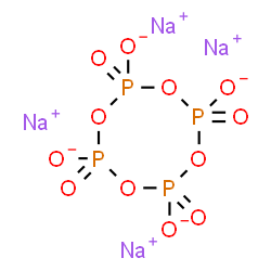 ChemSpider 2D Image | Tetrasodium 1,3,5,7,2,4,6,8-tetroxatetraphosphocane-2,4,6,8-tetrolate 2,4,6,8-tetraoxide | Na4O12P4