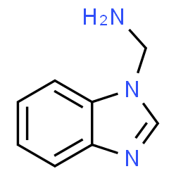 ChemSpider 2D Image | 1-(1H-Benzimidazol-1-yl)methanamine | C8H9N3