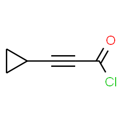 ChemSpider 2D Image | 3-Cyclopropyl-2-propynoyl chloride | C6H5ClO