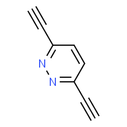 ChemSpider 2D Image | 3,6-Diethynylpyridazine | C8H4N2