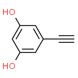 ChemSpider 2D Image | 5-Ethynyl-1,3-benzenediol | C8H6O2