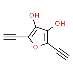 ChemSpider 2D Image | 2,5-Diethynyl-3,4-furandiol | C8H4O3