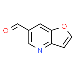 ChemSpider 2D Image | Furo[3,2-b]pyridine-6-carbaldehyde | C8H5NO2