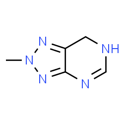ChemSpider 2D Image | 2-Methyl-3,7-dihydro-2H-[1,2,3]triazolo[4,5-d]pyrimidine | C5H7N5