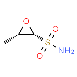 ChemSpider 2D Image | (2R,3S)-3-Methyl-2-oxiranesulfonamide | C3H7NO3S
