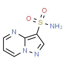 ChemSpider 2D Image | Pyrazolo[1,5-a]pyrimidine-3-sulfonamide | C6H6N4O2S