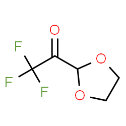ChemSpider 2D Image | 1-(1,3-Dioxolan-2-yl)-2,2,2-trifluoroethanone | C5H5F3O3