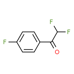 ChemSpider 2D Image | 2,2-Difluoro-1-(4-fluorophenyl)ethanone | C8H5F3O