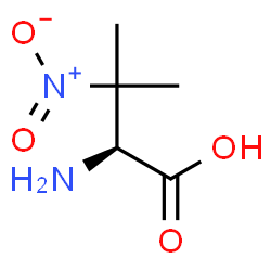 ChemSpider 2D Image | 3-Nitro-L-valine | C5H10N2O4