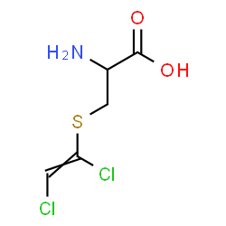 ChemSpider 2D Image | S-(1,2-Dichlorovinyl)cysteine | C5H7Cl2NO2S