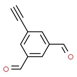 ChemSpider 2D Image | 5-Ethynylisophthalaldehyde | C10H6O2