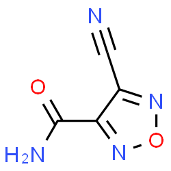 ChemSpider 2D Image | 4-Cyano-1,2,5-oxadiazole-3-carboxamide | C4H2N4O2