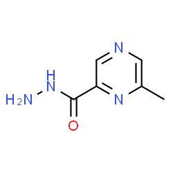 ChemSpider 2D Image | 6-Methyl-2-pyrazinecarbohydrazide | C6H8N4O