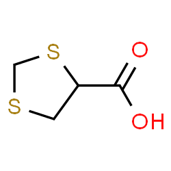 ChemSpider 2D Image | 1,3-Dithiolane-4-carboxylic acid | C4H6O2S2