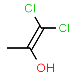ChemSpider 2D Image | 1,1-Dichloro-1-propen-2-ol | C3H4Cl2O