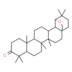 ChemSpider 2D Image | 19,28-Epoxyoleanan-3-one | C30H48O2