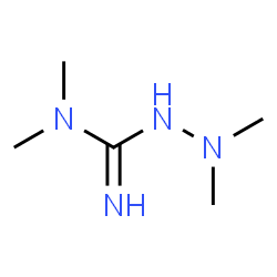 ChemSpider 2D Image | N,N,2,2-Tetramethylhydrazinecarboximidamide | C5H14N4