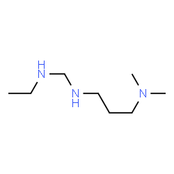 ChemSpider 2D Image | N'-[(Ethylamino)methyl]-N,N-dimethyl-1,3-propanediamine | C8H21N3