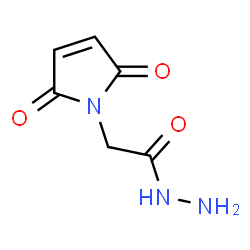 ChemSpider 2D Image | 2-Maleimidoacetic acid hydrazide | C6H7N3O3