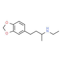 ChemSpider 2D Image | 4-(1,3-Benzodioxol-5-yl)-N-ethyl-2-butanamine | C13H19NO2
