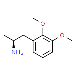 ChemSpider 2D Image | (2S)-1-(2,3-Dimethoxyphenyl)-2-propanamine | C11H17NO2