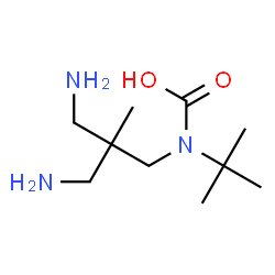 ChemSpider 2D Image | [3-Amino-2-(aminomethyl)-2-methylpropyl](2-methyl-2-propanyl)carbamic acid | C10H23N3O2