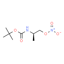 ChemSpider 2D Image | 2-Methyl-2-propanyl [(2R)-1-(nitrooxy)-2-propanyl]carbamate | C8H16N2O5